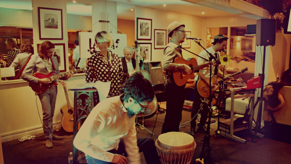 LASWAF en concert dans le bar du CEM 1 font 1